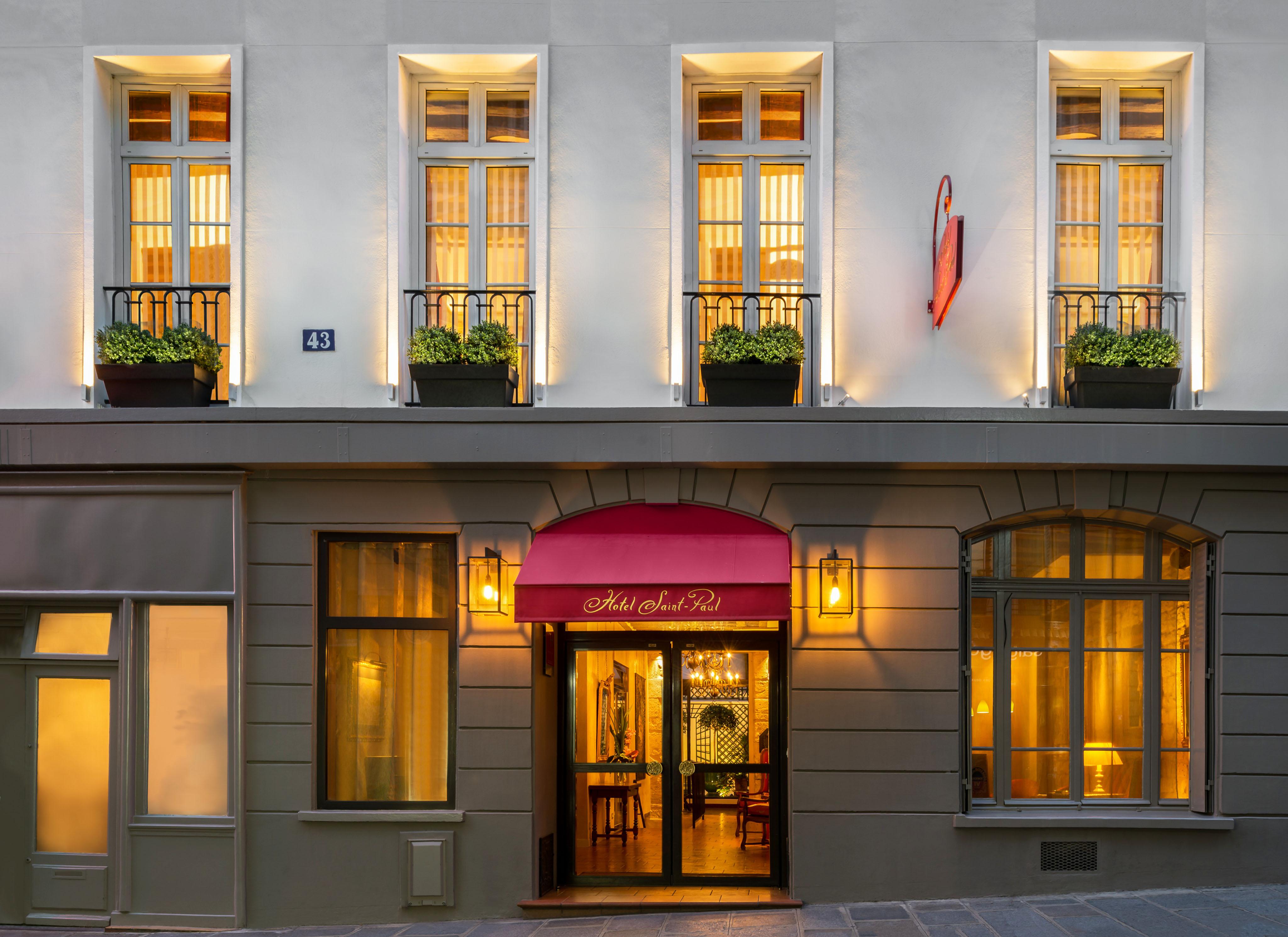 Hotel Saint-Paul Rive-Gauche Paris Exteriör bild